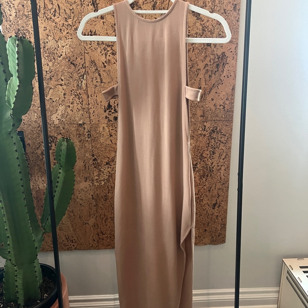 Ndb Nude Midi Dress View 5